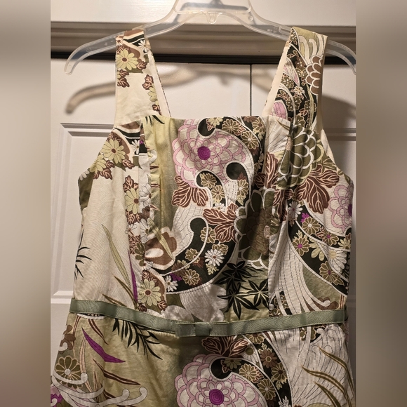 Rabbit Rabbit Rabbit Designs Dress Womens 10 Midi Cottage Prairie Boho Floral US - Picture 11 of 14